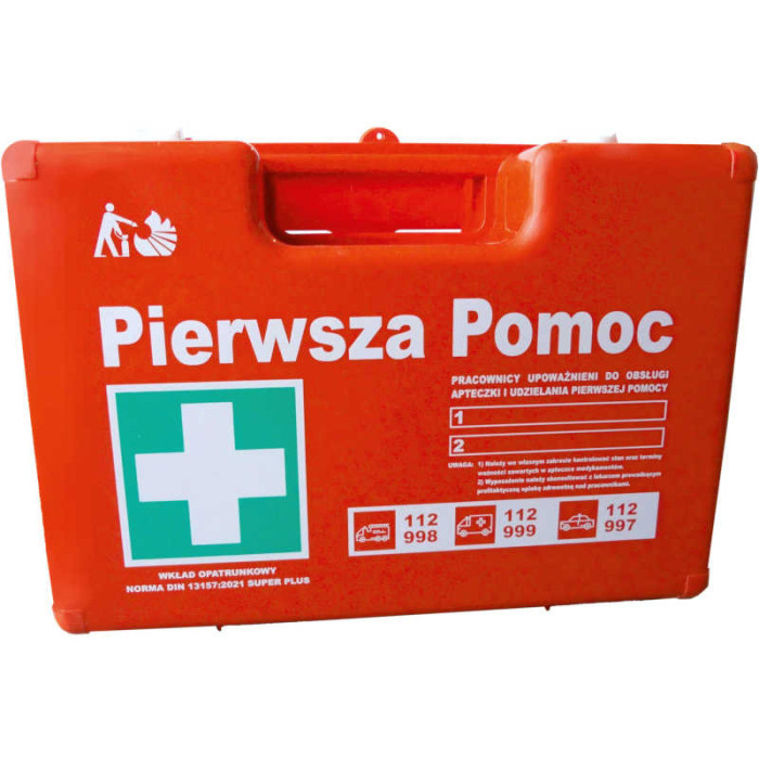 APTECZKA PIERWSZEJ POMOCY STRAŻAK PRZEMYSŁOWA AP Z DIN 13157 SUPER PLUS