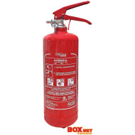 GAŚNICA PROSZKOWA BOXMET BX-GP-2XABC SAMOCHODOWA 2 KG