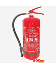 GAŚNICA PROSZKOWA BOXMET BX-GP-6XABC-P Z PODSTAWĄ  6 KG