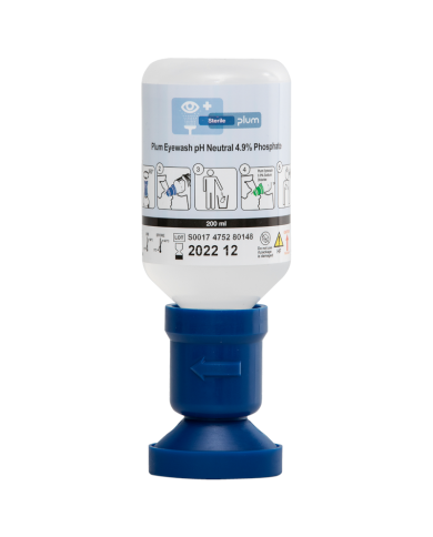 PŁYN DO PŁUKANIA OCZU PLUM PH NEUTRAL NEUTRALIZUJE KWASY I ZASADY OCZOMYJKA  200ML