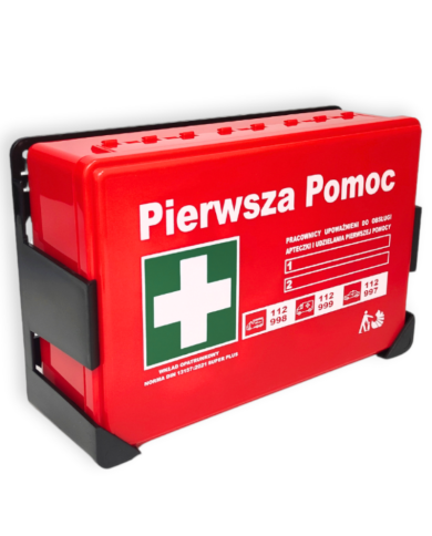 APTECZKA PIERWSZEJ POMOCY STRAŻAK PRZEMYSŁOWA AP Z WYPOSAŻENIEM DIN 13157 SUPER PLUS