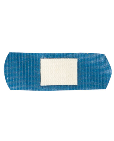 PLASTRY OPATRUNKOWE PLUM PLPD QUICK FIX WYKRYWALNE, NIEBIESKIE, OP. 45 SZT.
