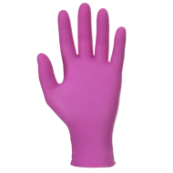 RĘKAWICZKI NITRYLOWE MERCATOR NITRYLEX MAGENTA, BEZPUDROWE, RÓŻOWE, 100 SZT.