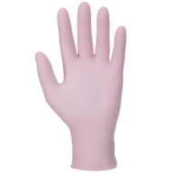 RĘKAWICZKI NITRYLOWE MERCATOR NITRYLEX PINK, TEKSTUROWANE, JASNO RÓŻOWE, 100 SZT.