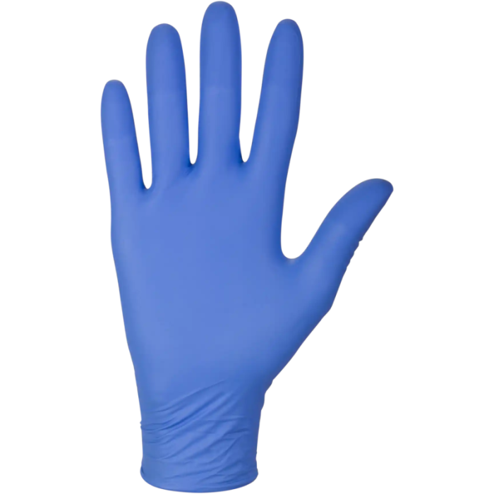 RĘKAWICZKI NITRYLOWE STERYLNE MERCATOR NITRYLEX STERILE, JAŁOWE, NIEBIESKIE, 50 PAR