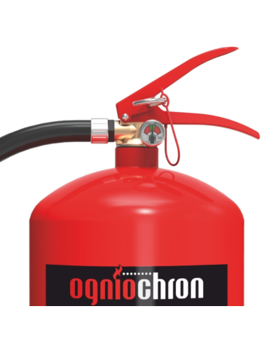 GAŚNICA PROSZKOWA OGNIOCHRON 9XABC-E ENERGETYCZNA, DO 245 KV, Z PODSTAWĄ, 9 KG