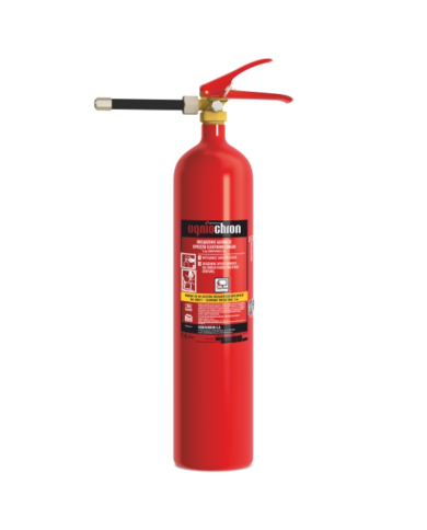 URZĄDZENIE GAŚNICZE ŚNIEGOWE OGNIOCHRON GSE-2X DO KOMPUTERA, ELEKTRONIKI Z WIESZAKIEM 2 KG