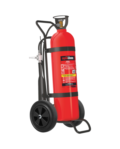 GAŚNICA PRZEWOŹNA ŚNIEGOWA OGNIOCHRON OGAS-20B-E C, WĄŻ 5 METRÓW, ZAWÓR, 20 KG.
