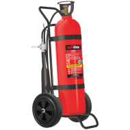 GAŚNICA PRZEWOŹNA ŚNIEGOWA OGNIOCHRON OGAS-20B-E C, WĄŻ 5 METRÓW, ZAWÓR, 20 KG.