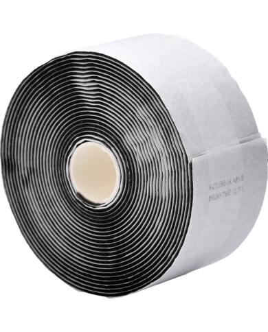 BANDAŻ ELASTYCZNY PLUM QuickSoft SAMOPRZYLEPNY BEZ LATEKSU 2 ROLKI CZARNY