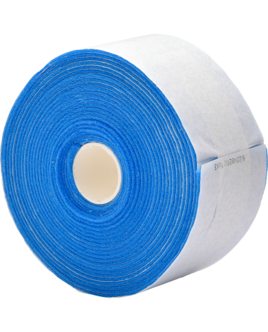 BANDAŻ SAMOPRZYLEPNY PLUM QuickSoft ELASTYCZNY BEZ LATEKSU 2 ROLKI NIEBIESKI