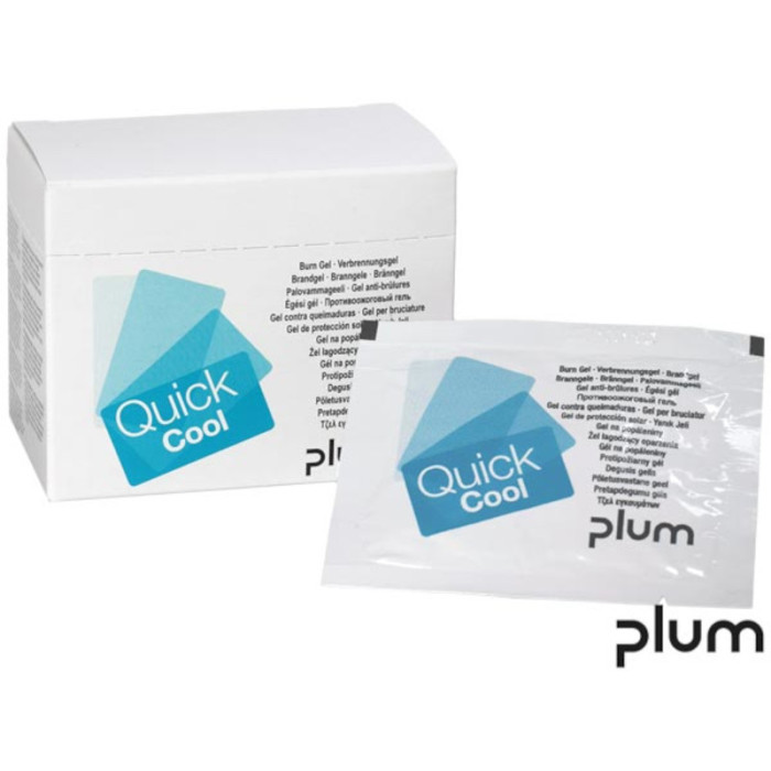 ŻEL NA OPARZENIA PLUM QuickCool W WYGODNYCH SASZETKACH 18 SZT.