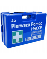 APTECZKA PIERWSZEJ POMOCY STRAŻAK AZP-8 PRZEMYSŁOWA DIN 13157 Z UCHWYTEM