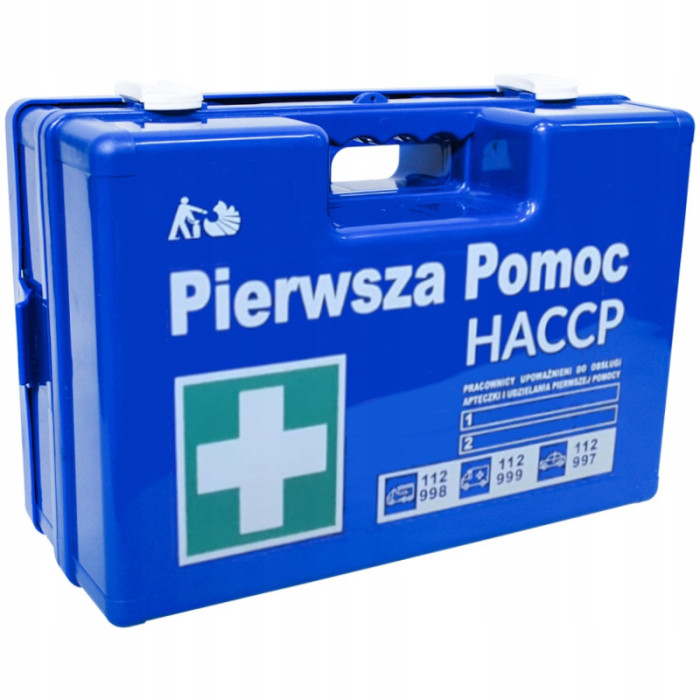 APTECZKA PIERWSZEJ POMOCY HACCP STRAŻAK GASTRONOMICZNA PRZEMYSŁ SPOŻYWCZY