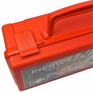 APTECZKA PIERWSZEJ POMOCY STRAŻAK AZP-8 PRZEMYSŁOWA DIN 13157 Z UCHWYTEM