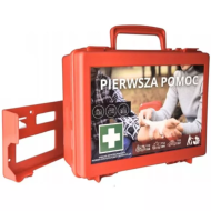 APTECZKA PIERWSZEJ POMOCY STRAŻAK AZP-8 PRZEMYSŁOWA DIN 13157 Z UCHWYTEM
