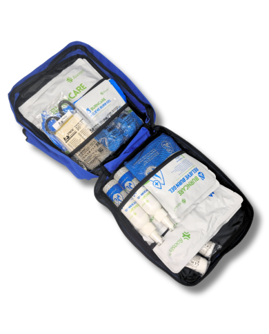 APTECZKA PIERWSZEJ POMOCY STRAŻAK NA OPARZENIA PLECAK OPARZENIOWY