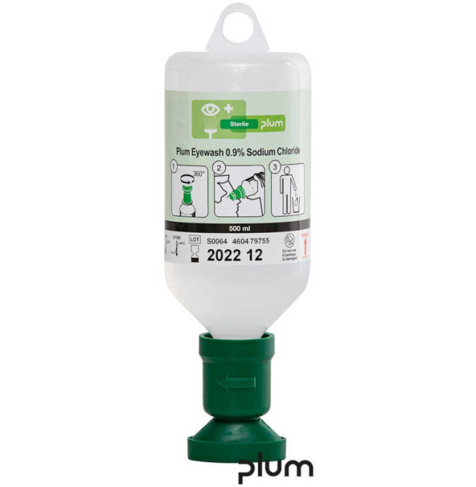 PŁYN DO PŁUKANIA OCZU PLUM OCZOMYJKA 0,9% 500 ML