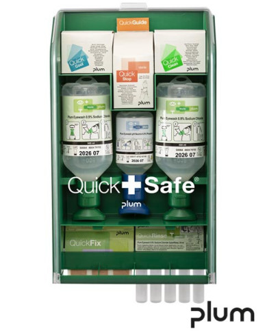 ZESTAW PIERWSZEJ POMOCY STACJA PLUM QuickSafe COMPLETE