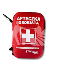 APTECZKA TURYSTYCZNA STRAŻAK TOURIST DIN 13167 PIERWSZA POMOC Z KARTĄ DO USUWANIA KLESZCZY