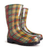 KALOSZE MIEJSKIE DEMAR RAINNY PRINT D 0054, DAMSKIE, PVC, NADRUK BRATEK MIX